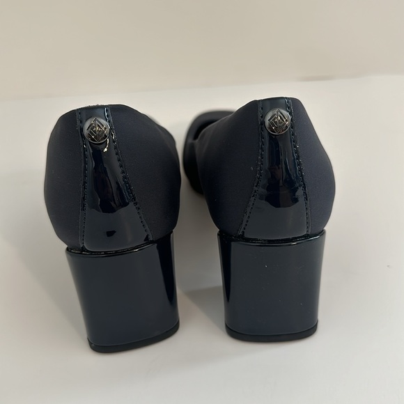 DONALD J PLINER Block Heel Pumps in Navy , Size 7 - Picture 4 of 8